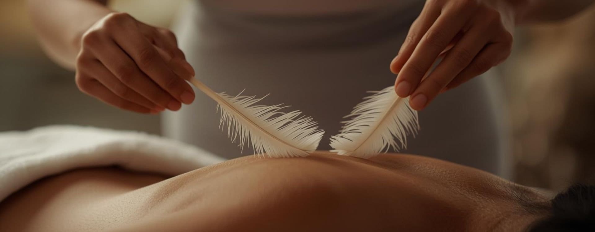 Kriebelmassage bij Gold and Glow Almere