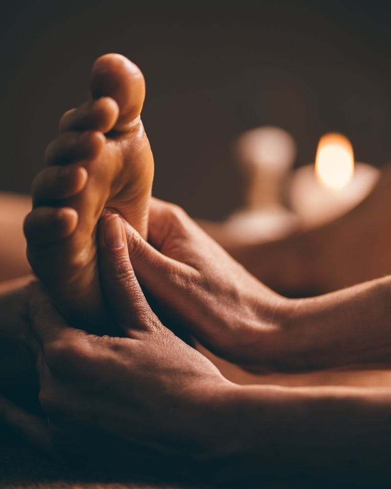Voetreflex massage bij Gold and Glow Almere