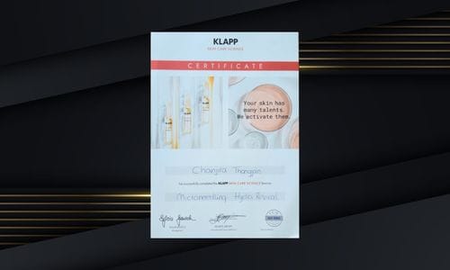 Certificaten 7 Certificaat Microneedling Hydra Revival Gold and Glow